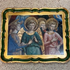 Vintage Italian Art Tray